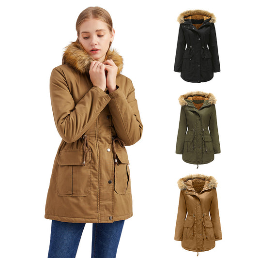 2021 Women Jacket Cotten Coat