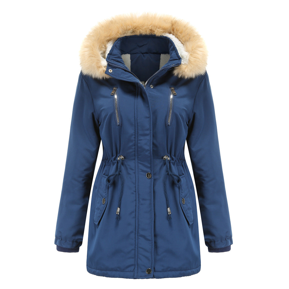 2021 Women's Lambskin cotton Coat