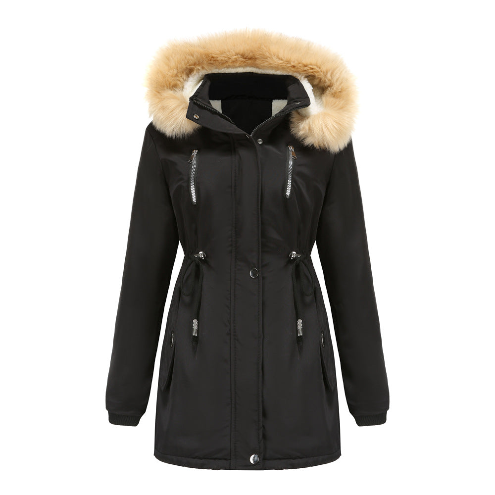 2021 Women's Lambskin cotton Coat