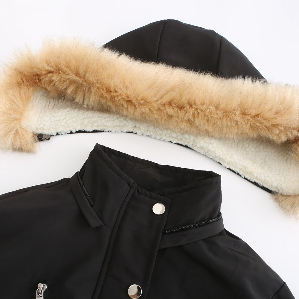 2021 Women's Lambskin cotton Coat