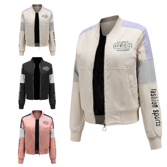 2021 Jacket Women Spring and Autumn Jacket Quilted Jacket