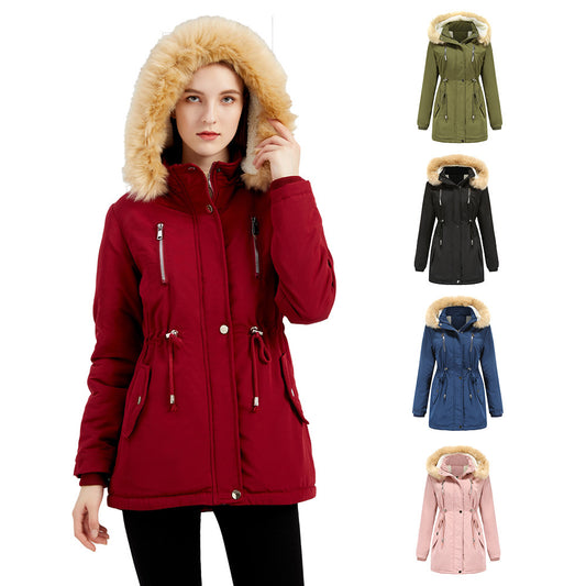 2021 Women's Lambskin cotton Coat