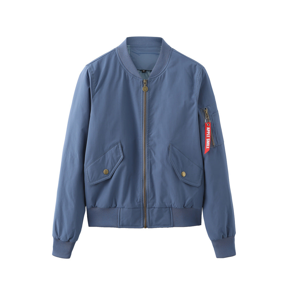 2021 Bomber Jacket Women's Baseball Jacket