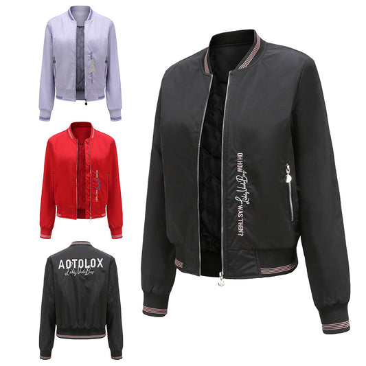 New Fashion Embroidered Quilted Jacket