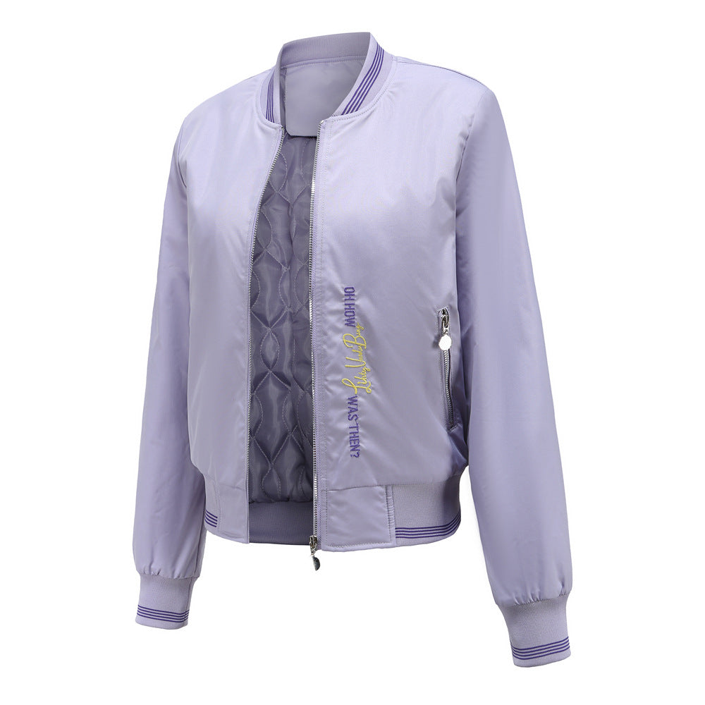 New Fashion Embroidered Quilted Jacket