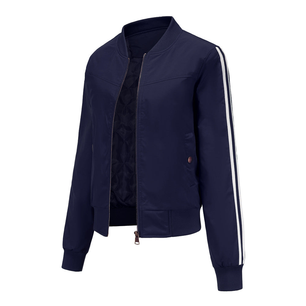 Women's Oversized Bomber Jacket - A New Day™ Blue Xs : Target